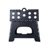 Range Kleen Black Foldable Single Step Stool, 2 inch folded