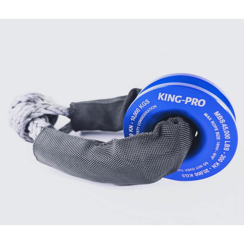 KING-PRO Snatch Recovery Ring, 45000 lbs Winch Snatch Block Pulley