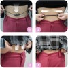 LHNYUNZY Croptuck - Banda elástica para camisas, transforma la forma