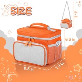 TATAVR Travel Bag Compatible with Yoto Player (3 Generation), Card Holder Holds up to 30 Cards with Shoulder Strap, Travel Bag for Bluetooth Audio Speaker and Headphones Accessories, orange, bohemian