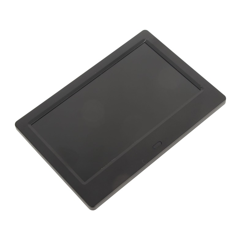 7 Inches Black Brightness Alarm Clock WIFI Synchronous Update With