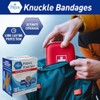 Med Pride Sterile Fabric Fingertip and Knuckle Bandages - 100