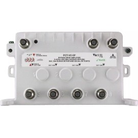 PCT-VC-5P 5 Port Cable TV OTA Satellite HDTV Amplifier Splitter Signal Booster