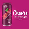 Zevia Zero Calorie Soda, Black Cherry, 16 Ounce Cans (Pack
