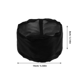 Sosoport Ventilation Hood Net 4pcs Oxford Mesh Screen Cover for Rv Water Heater Camper Furnace Ducting Vent Cover Drawstring