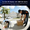 Wireless Video Doorbell Camera with 4.3 Inch IPS Display, 1080P