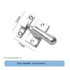 Montessori Unlock Door Latch Toy – Handmade Sensory Board Parts