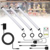 Under Cabinet Lights Plug in Led Light Strip 3 Pack