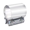 Elifecenter 3 inch Exhaust Lap Joint Butt Clamp, Stainless Steel