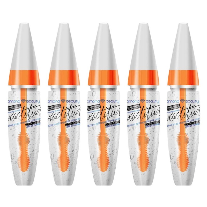Tratamiento Para Pestañas, Rímel En Gel Transparente, Serum (5 piezas)