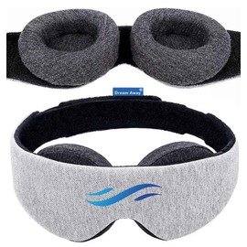 Sleep Mask Schlafmaske, 100 % dunkel, Nulldruck auf Augen, verstellbare Augenmaske, Schlafmaske für tieferen Schlaf