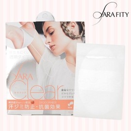 Cozit Saraclear 10-sheet Underarm Sweat Transparent Pad Patch Sleeveless / 코지트 사라클리어 10매 겨땀 투명 패드 패치 겨드랑이 민소매