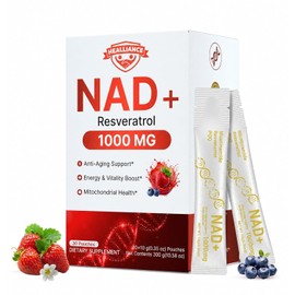 Suplemento de Nad 1000 Mg L?quido: Nicotinamida Rib?sido