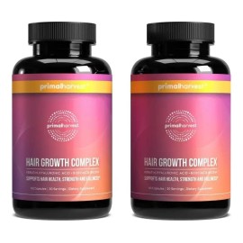 Vitaminas Para El Crecimiento Del Cabello Primal Harvest, De