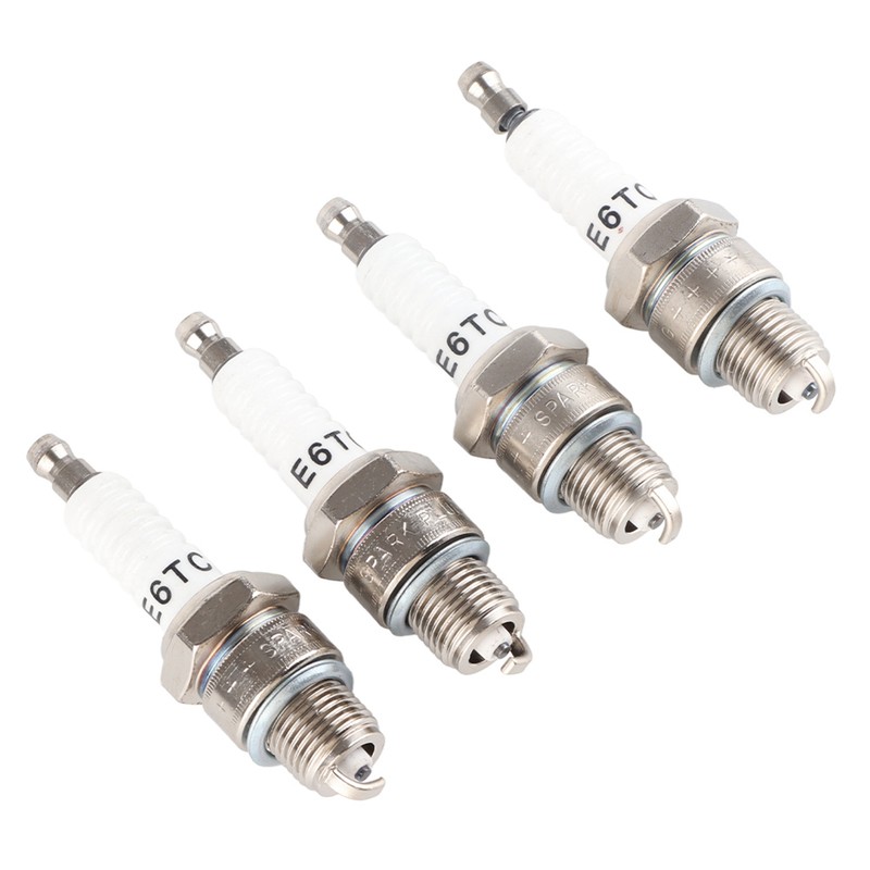 4Pcs 2‑Stroke Spark Plug Fit for PW50 PW80 PW60 LT50