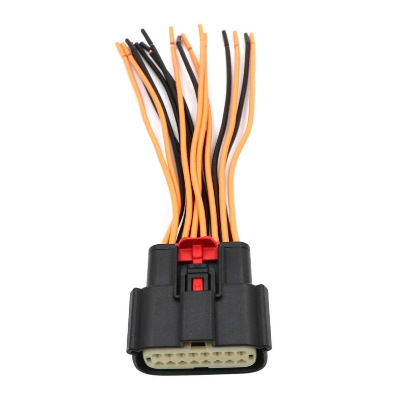 FZJDSD Headlight Connector Harness 16-Wire CU2Z14S411ADA Compatible with Ford Mustang