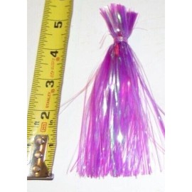 Extreme Fishing Mylar Sea Witch Ballyhoo Striker Duster Mahi Wahoo KingFish Candy Fishing Lure - Chartreuse