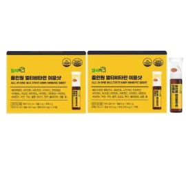 헬씨허그 [Healthy Hug] All-in-one multivitamin Immune Shot (10 bottles) 1+1, 2 total bottles, 20 bottles total, family health school gift 999 / [헬씨허그] 올인원 멀티비타민 이뮨샷 (10병입) 1+1 총2개 총20병입 가족건강 학교 선물 999