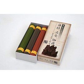 Baikando Yoshijun Yojun Three Incenses/Made in Japan, Awaji Island Co., Ltd. Baikando Incense, Incense, Practical Household, Buddhist Altar, Bon Festival, Incense Wood, Sandalwood, Agara, Natural