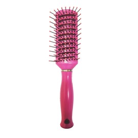 Super Mundo Plastic Detangling Hair Brush for Women, Men and Children with Thick/Thin/Curly/Dry Hair, Scalp Massage (96319)