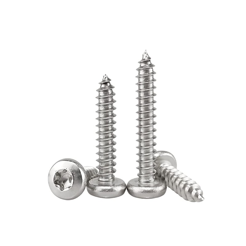Qrity 50PCS M5x20mm Self Tapping Screw, Torx Pan Head Screws,