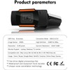 Peak Trading Full HD Webcam 1080P, Webcam with Microphone for