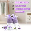 8 Packs Lavender Sachet Bags for Drawers and Closets, Long-Lasting