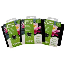 velda Cloth Planting Basket Liner 45 x 45cm (3 Pack)
