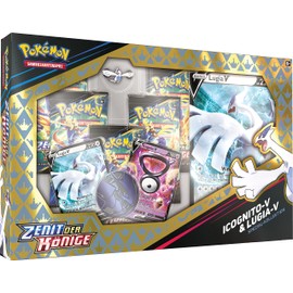 Pokémon - Trading Card Game: Zenit of the Kings Special Collection: Icognito-V & Lugia-V (2 Embossed Holographic Promo Cards, 1 Oversized Promo Card & 5 Booster Packs)