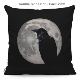 WONDERTIFY Throw Pillow Cover Case Kokopelli Fertility Deity Ethnic African Sketch, Cotton Linen, Multi 20, 18 x 18 Inch