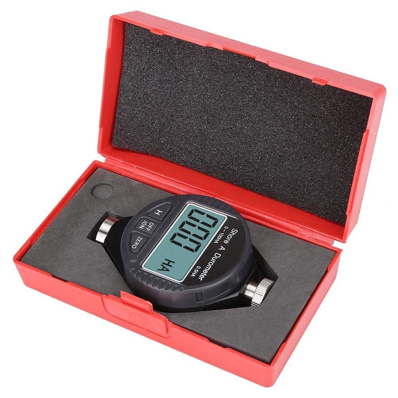 Akozon Hardness Tester, Digital 100HD A Durometer Shore Rubber Hardness