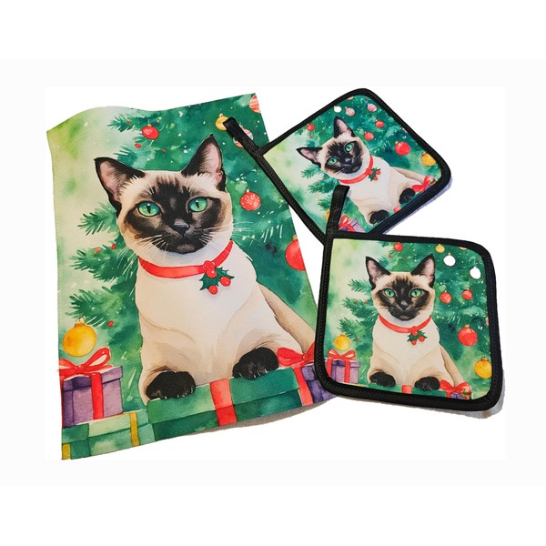 Caroline's Treasures Bundle B - Siamese Cat by The Christmas