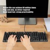 Mechanical Keyboard Wired Gaming Support Backlight Green Axis Keyboard with