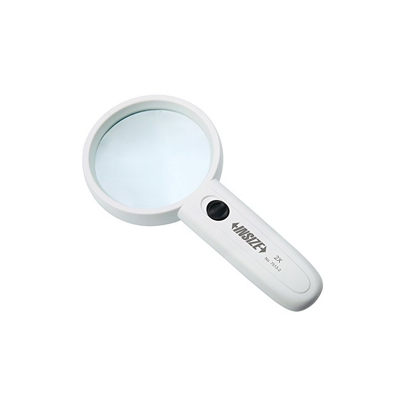 INSIZE 7513-2 Magnifier with Illumination, White