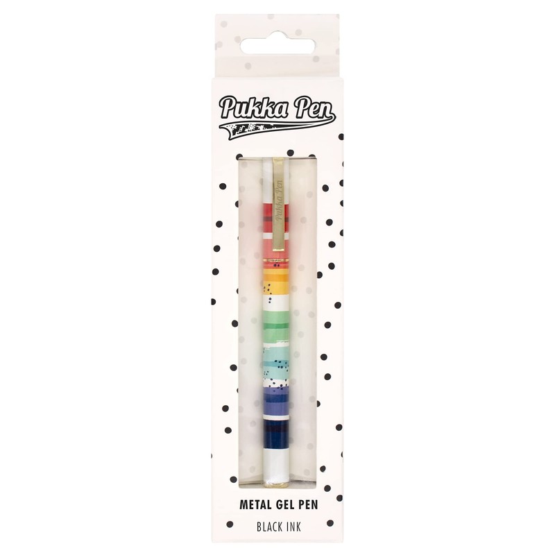 Pukka Pad, Pukka Pen Metal with Refillable Gel Ink -