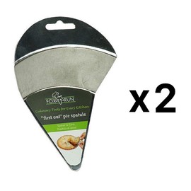 Fox Run Steel Pie Spatula Server Slice/Piece Apple Cherry Pumpkin 4538 (2-Pack)
