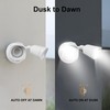 LUXFLY 2 Pack LED Flood Lights Outdoor, 16W 1900LM, IP65
