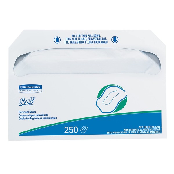 Kimberly-Clark Scott 39000 Personal Seat, 17" Length x 14-1/2" Width,