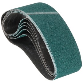 Kozelo 3 Pack Sanding Belts 4 x 36 Inch 36 Grit Zirconia Abrasive Belt Sander Paper for Belt Sander Metal Grinding Wood Working Weld Rust Removal