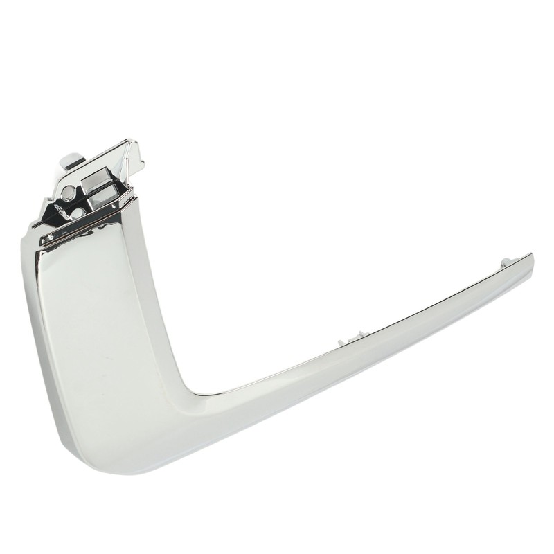 Front Bumper Middle Molding Trim ABS Chrome Replacement for Mitsubishi