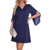 RUMIA Dresses for Women 2025 Elegant Classy V Neck 3/4