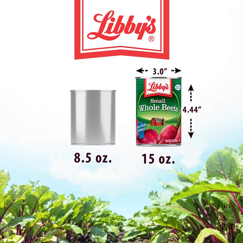 Libby's Small Whole Beets | Deliciously Earthy Flavor | Deep