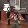 Birds On Branch Craft, Flat Bird Craft Statue for Home