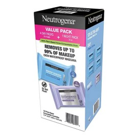 Toallitas Removedoras De Maquillaje Neutrógena 5 Pack / 125