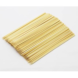 Barbecue Skewers, Bamboo Skewers, 0.1 x 8.3 inches (3 x 210 mm) (8.3 inches (21 cm), Pack of 200, Yakitori Skewers, Outdoor Use