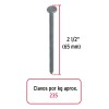 Clavo Estandard, 2-1/2'', Con Cabeza, Bolsa 1 Kg Fiero 45022