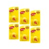 Carmex Bálsamo labial clásico medicado 0.25 oz (paquete de 6)