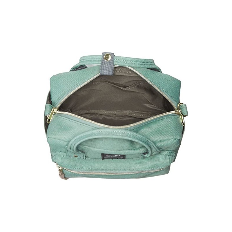Anello ATC1223Z 2-Way Shoulder Bag, A5, Multiple Storage, green (mint