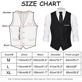20s Men's Mafia Costume Men, 20s Accessories, Fancy Dress Costumes Men's Braces Men's Costume Set Decoration, Peaky Blinders Costume with Vests and Various Accessories for Carnival, black