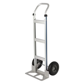 Dolly Cart Hand Truck Dolly 500lbs Capacity Aluminum Folding Hand Truck with 2 Wheels Heavy Duty Utility Truck Cart Disassemble Foldable Trolley for Offices, Warehouses, Supermarkets